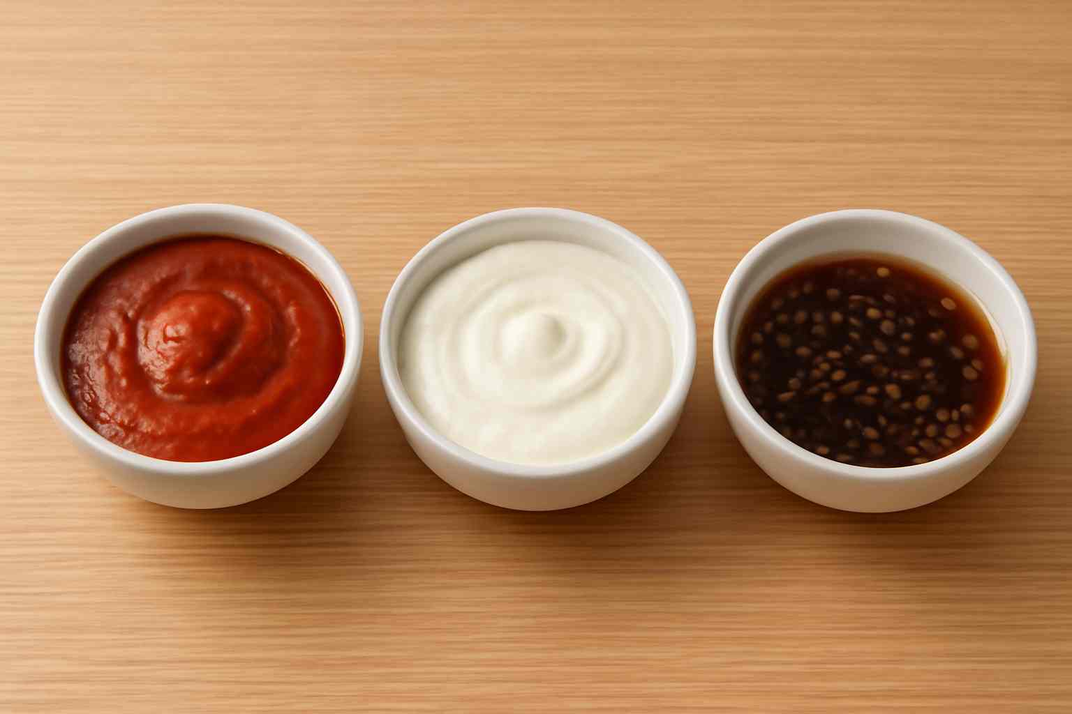 “three ingredient sauces for quick cooking hacks”