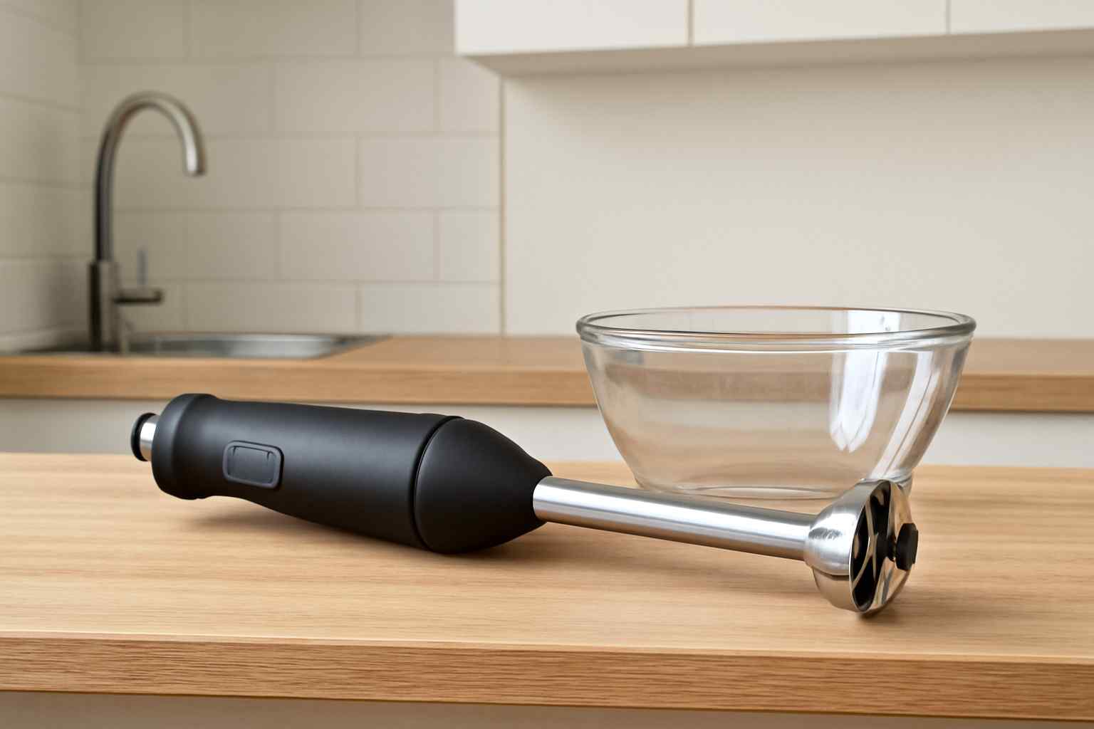 Hand blender for small kitchens
