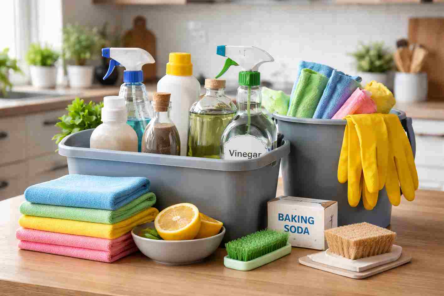 deep cleaning new house checklist