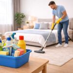 how to start cleaning your house step by step