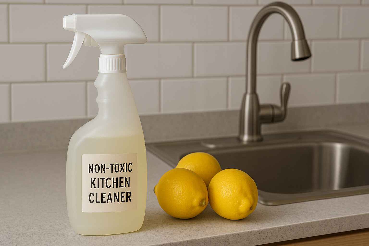 non toxic kitchen cleaning product