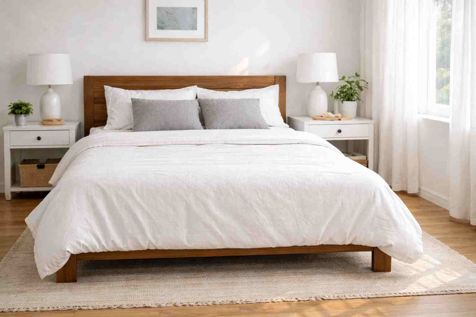 make bed daily to keep room clean