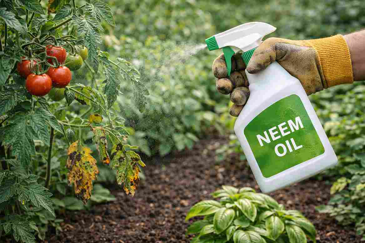 Natural pest control for garden plants