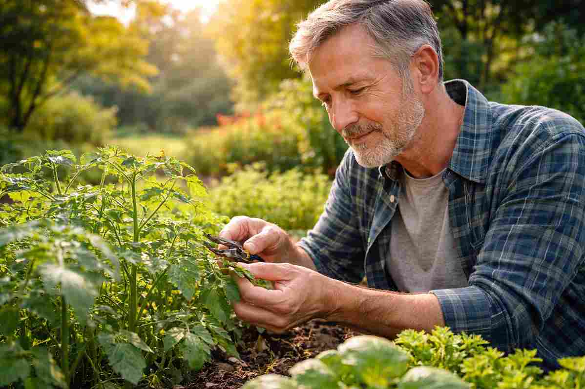 Regular garden care and maintenance